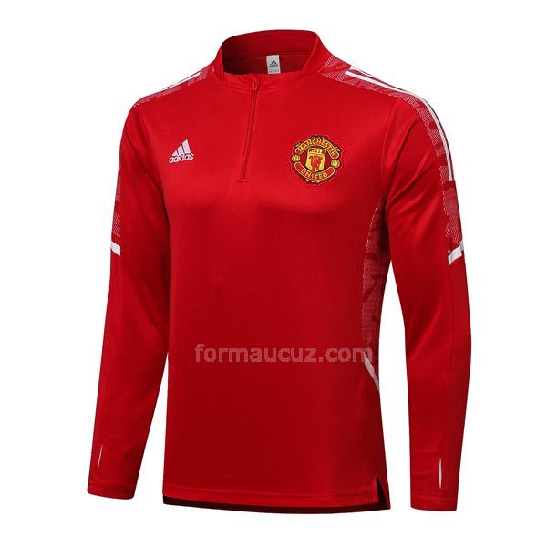 adidas manchester united 2021-22 top kırmızı svetşört