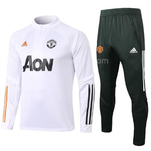 adidas manchester united 2021-22 Çocuk mu1 beyaz svetşört