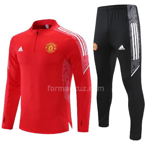 adidas manchester united 2021-22 Çocuk mu1 kırmızı svetşört