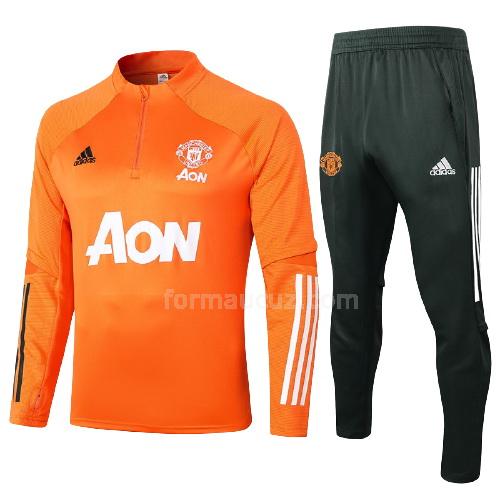 adidas manchester united 2021-22 Çocuk portakal svetşört