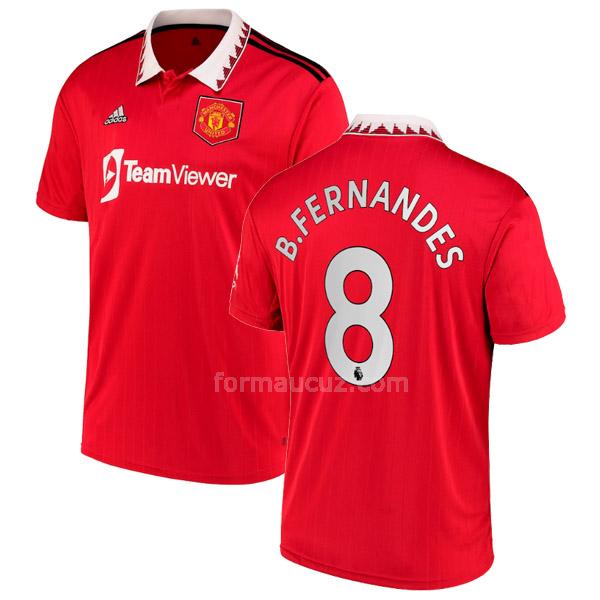 adidas manchester united 2022-23 b.fernandes İç saha forması