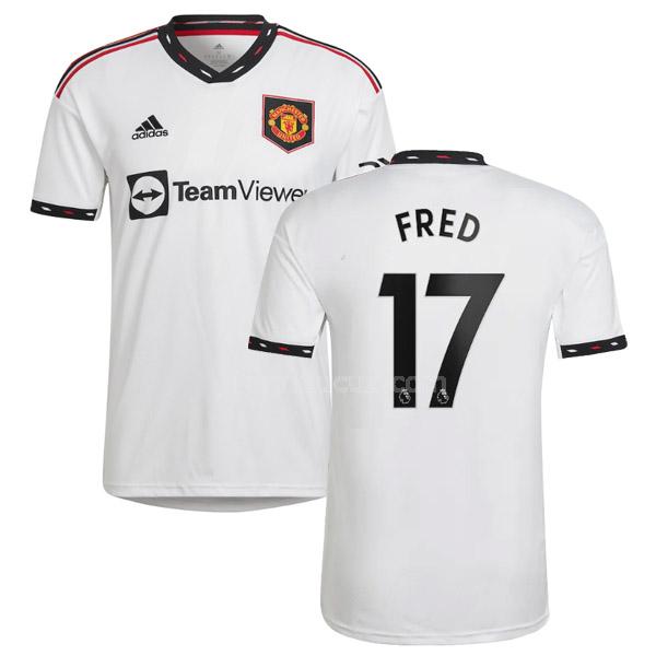 adidas manchester united 2022-23 fred deplasman forması