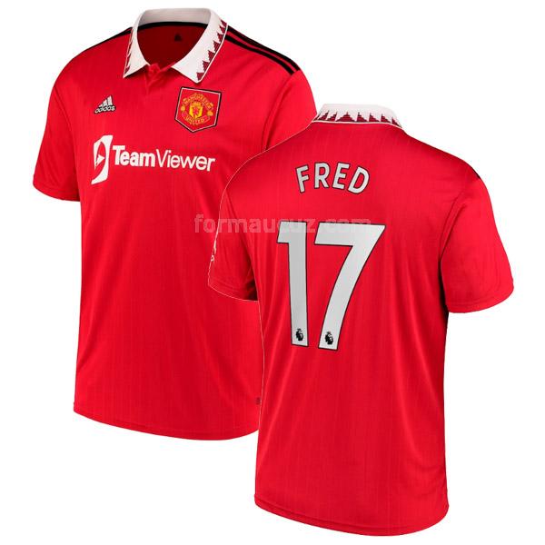 adidas manchester united 2022-23 fred İç saha forması