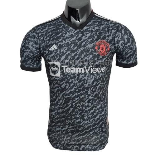 adidas manchester united 2022-23 oyuncu sürümü Özel sayı siyah forması