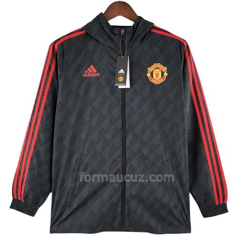 adidas manchester united 2022 22830a siyah yağmurluk