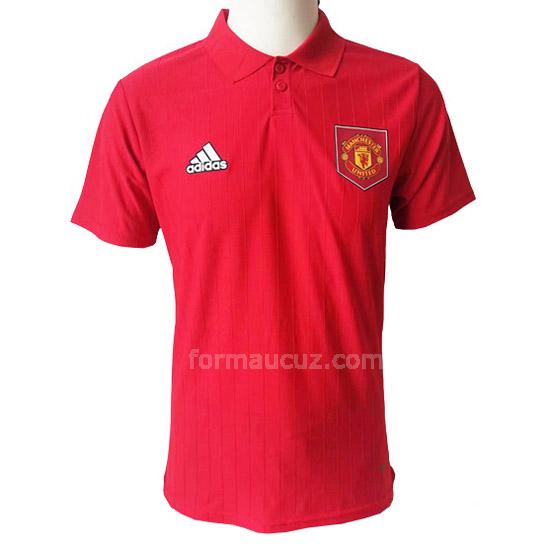 adidas manchester united 2023 kırmızı polo