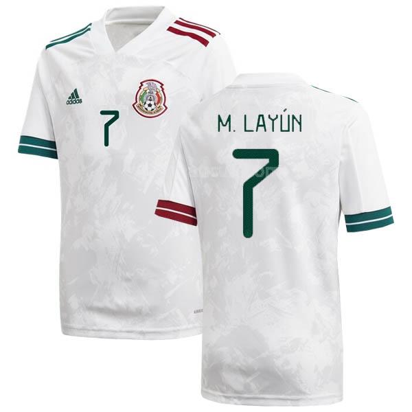 adidas meksika 2020-2021 miguel layun deplasman maç forması