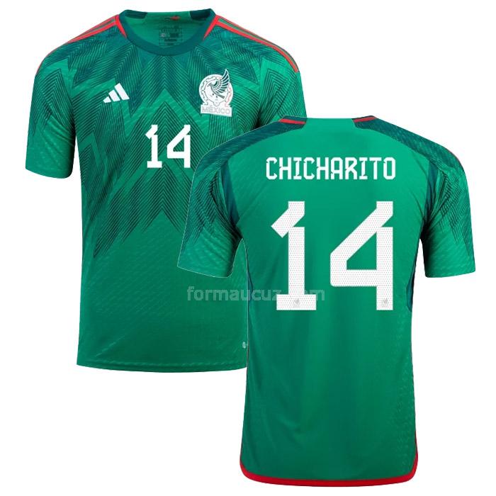 adidas meksika 2022 chicharito dünya kupası İç saha forması