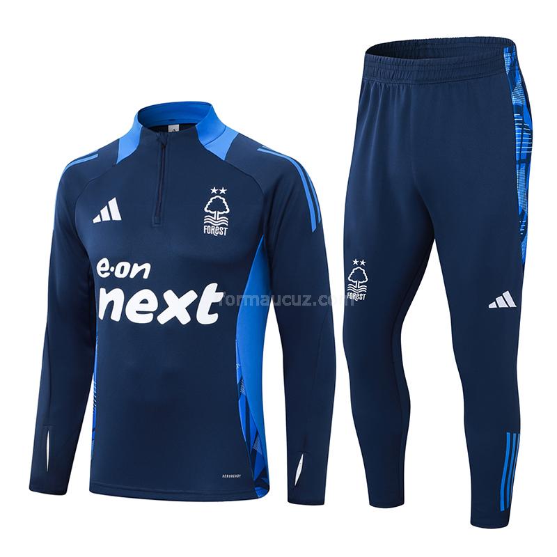 adidas nottingham forest 2024-25 lacivert svetşört