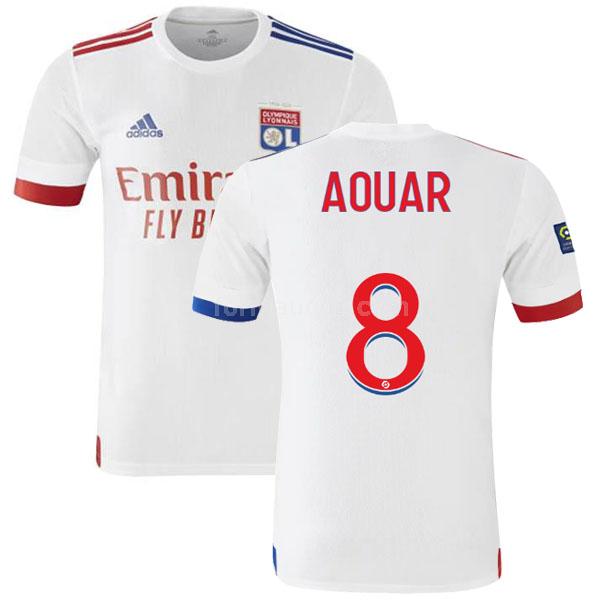 adidas olympique lyonnais 2020-21 aouar İç saha maç forması