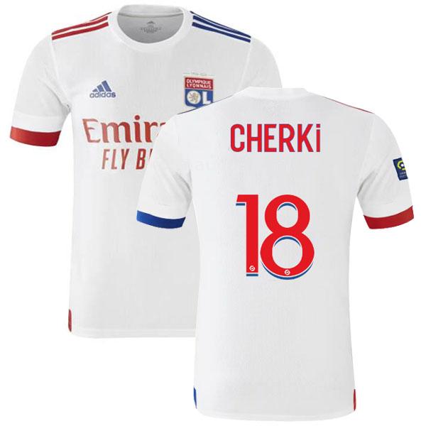 adidas olympique lyonnais 2020-21 cherki İç saha maç forması