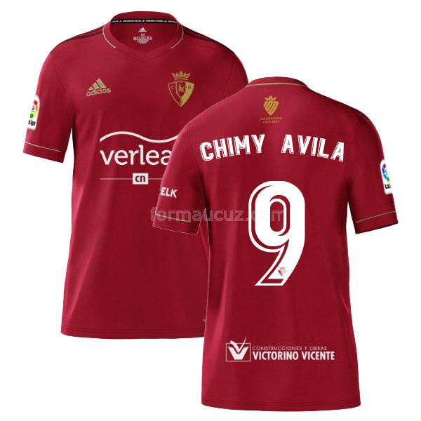 adidas osasuna 2020-21 chimy avila İç saha maç forması