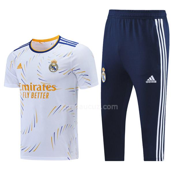 adidas real madrid 2021-22 beyaz antrenman formaları ve eşofman altı