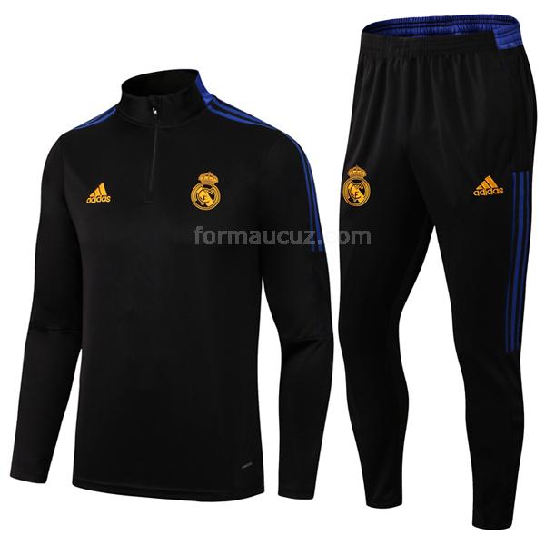 adidas real madrid 2021-22 siyah svetşört