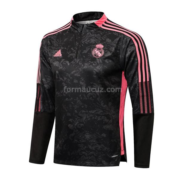 adidas real madrid 2021-22 top ii siyah svetşört