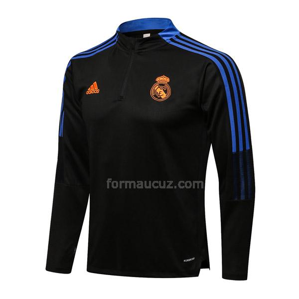 adidas real madrid 2021-22 top siyah svetşört