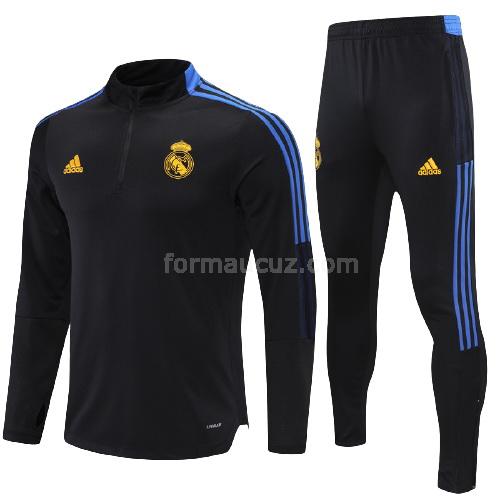 adidas real madrid 2021-22 Çocuk rm1 siyah svetşört