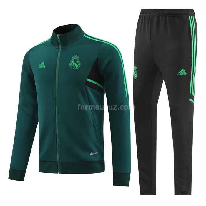 adidas real madrid 2022-23 221115a1 yeşil ceket