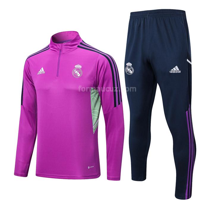 adidas real madrid 2022-23 22125a1 mor svetşört