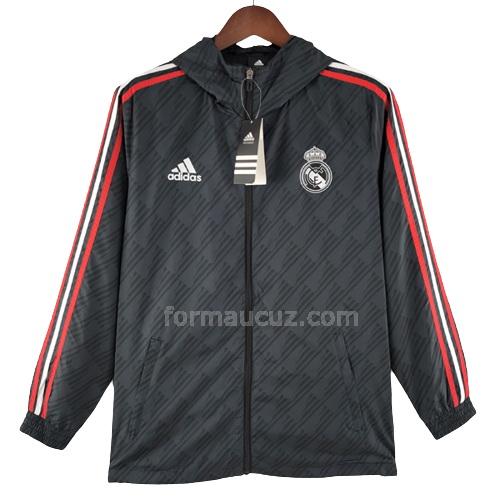 adidas real madrid 2022-23 22830a siyah yağmurluk