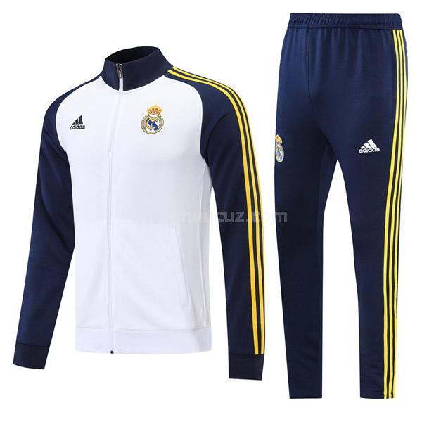 adidas real madrid 2022-23 beyaz lacivert ceket