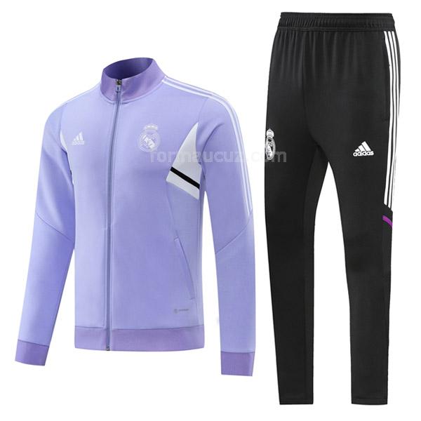 adidas real madrid 2022-23 mor ceket