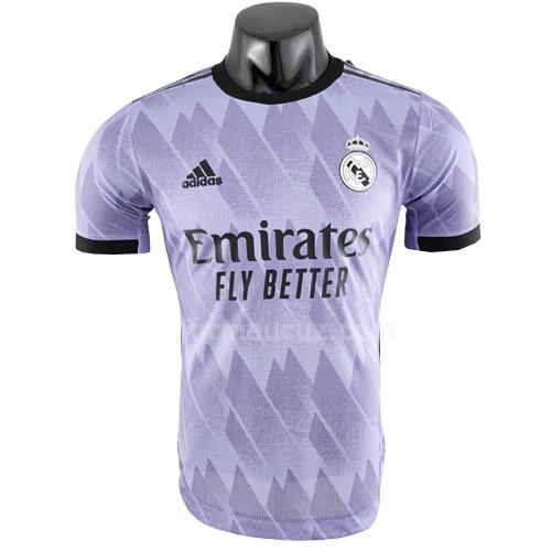 adidas real madrid 2022-23 oyuncu sürümü deplasman forması