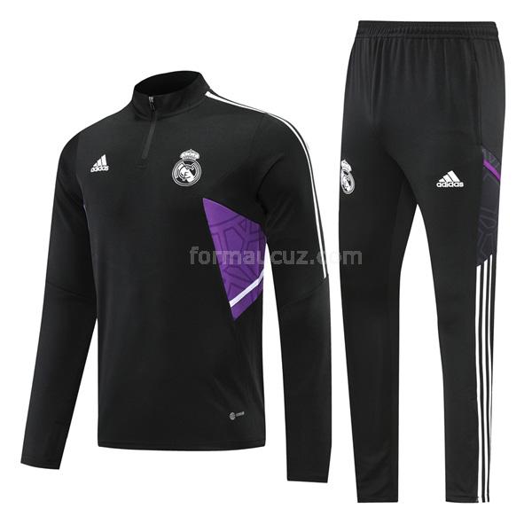 adidas real madrid 2022-23 siyah svetşört