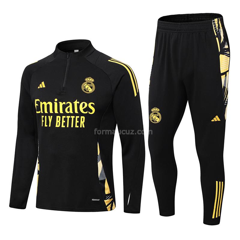 adidas real madrid 2024-25 a241215 siyah svetşört