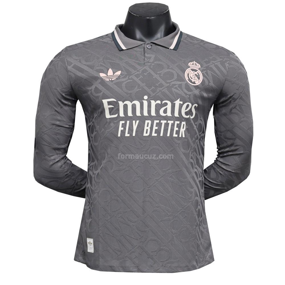 adidas real madrid 2024-25 uzun kollu Üçüncü forması