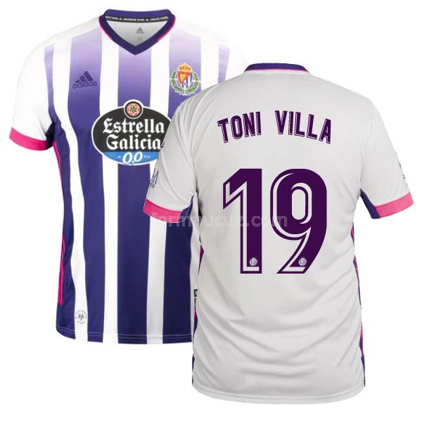 adidas real valladolid 2020-21 toni villa İç saha maç forması