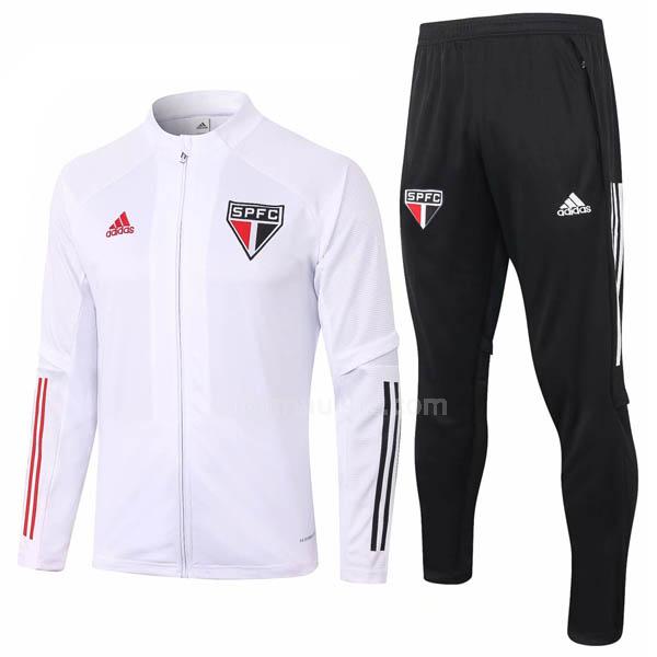 adidas são paulo fc 2020-2021 beyaz ceket