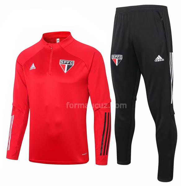 adidas são paulo fc 2020-2021 kırmızı svetşört