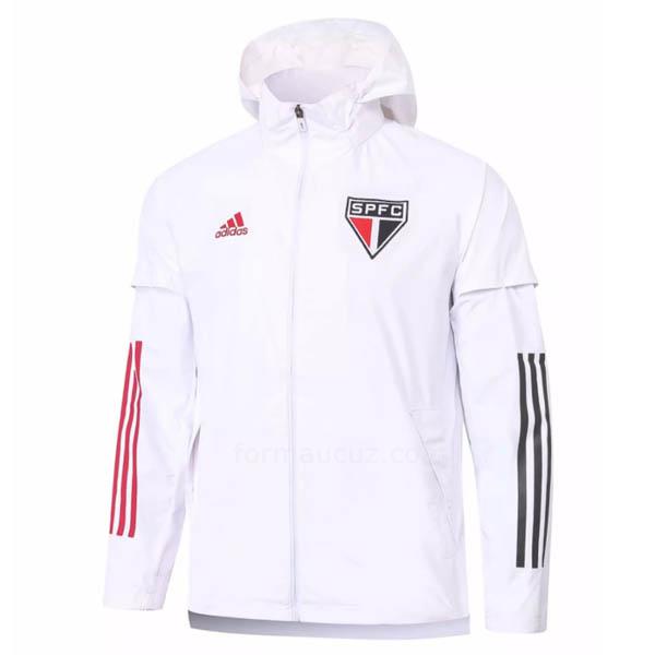 adidas são paulo fc 2020-21 beyaz yağmurluk