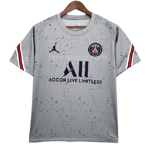 air jordan paris saint germain 2021-22 gri antrenman formaları