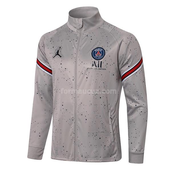 air jordan paris saint germain 2021-22 top i gri ceket