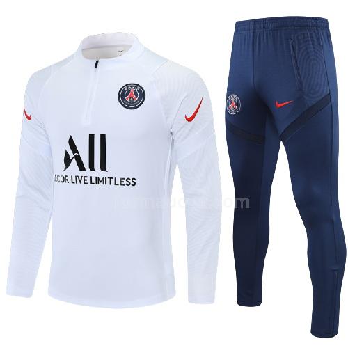 air jordan paris saint germain 2021-22 Çocuk psg1 beyaz svetşört