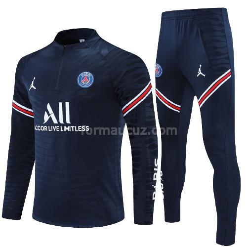 air jordan paris saint germain 2021-22 Çocuk psg2 lacivert svetşört