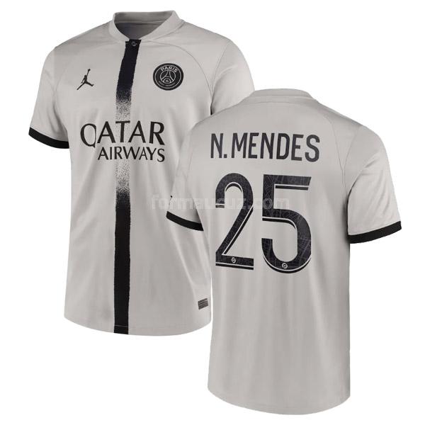 air jordan paris saint germain 2022-23 n.mendes deplasman forması