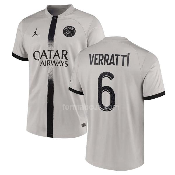 air jordan paris saint germain 2022-23 verratti deplasman forması