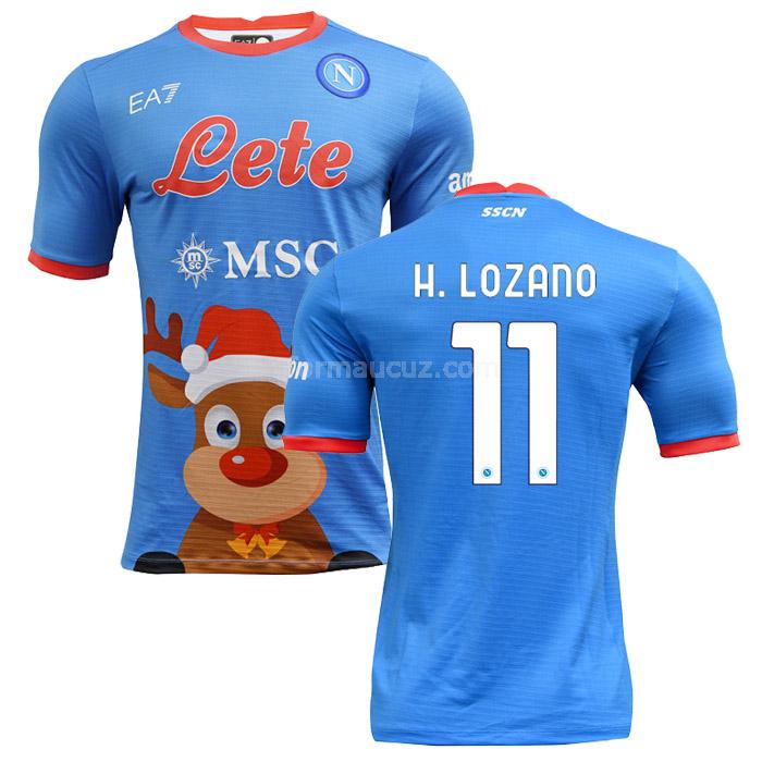 ea7 napoli 2022 h. lozano christmas forması