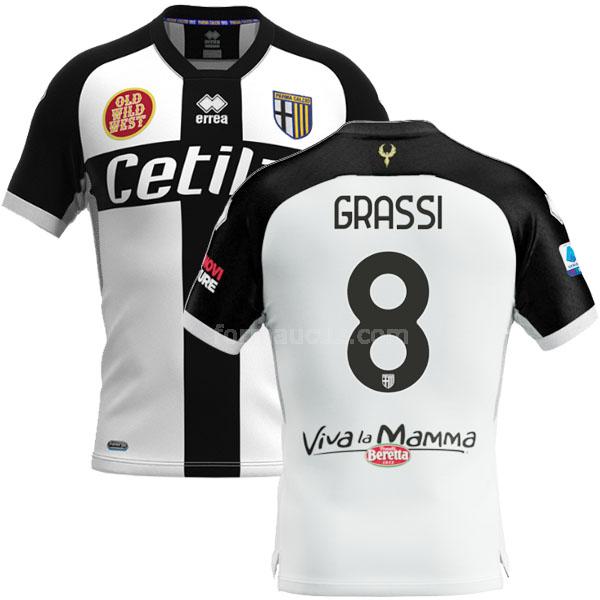 errea parma calcio 2020-21 grassi İç saha maç forması