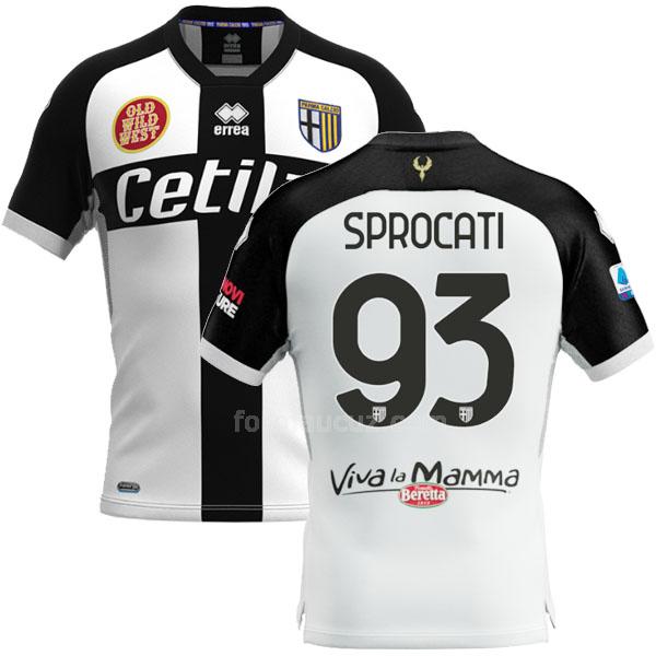 errea parma calcio 2020-21 sprocati İç saha maç forması