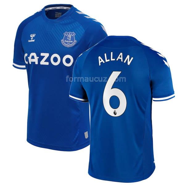 hummel everton 2020-21 allan İç saha maç forması