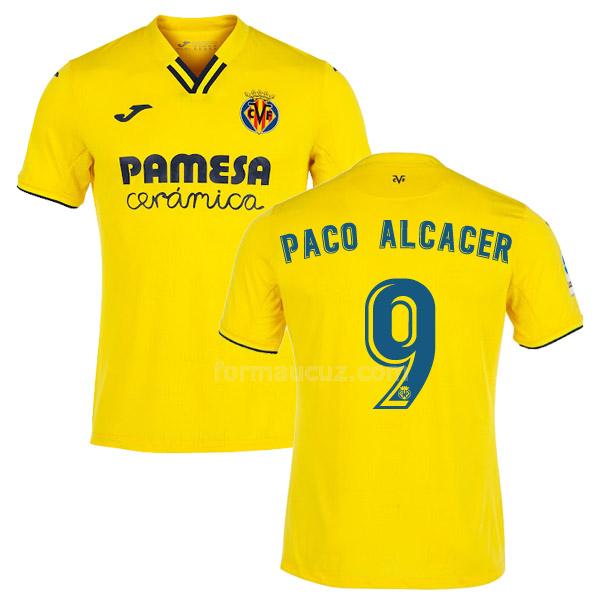 joma villarreal 2021-22 paco alcacer İç saha maç forması