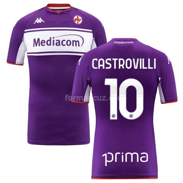 kappa fiorentina 2021-22 castrovilli İç saha maç forması