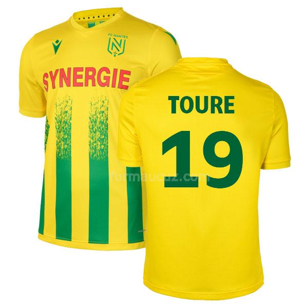 macron fc nantes 2020-21 toure İç saha maç forması