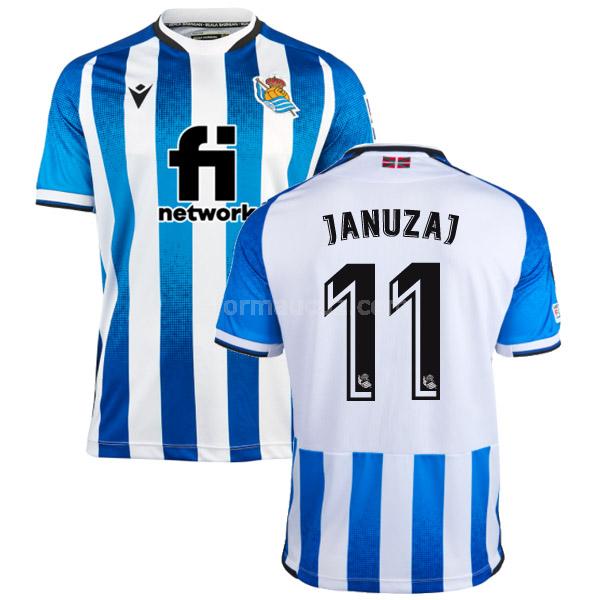 macron real sociedad 2021-22 januzaj İç saha maç forması