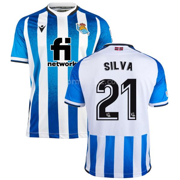 macron real sociedad 2021-22 silva İç saha maç forması