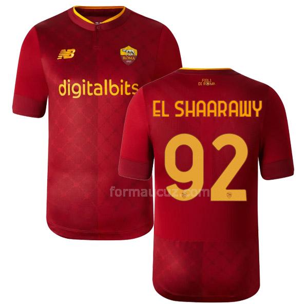 new balance as roma 2022-23 el shaarawy İç saha maç forması